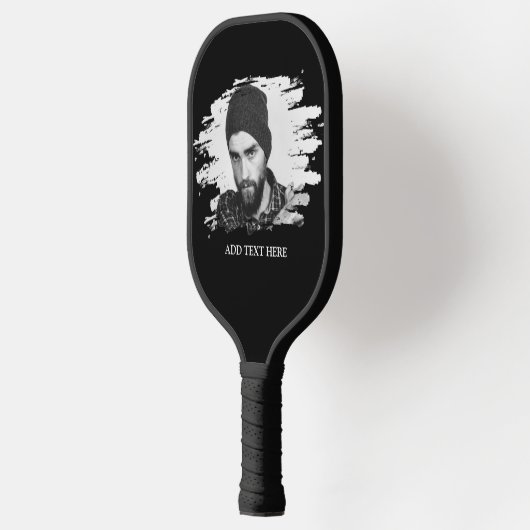 カスタムモダンエッチングフォト効果 ピックルボールラケット (左)