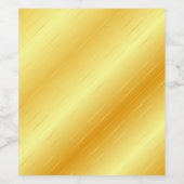 カスタムモダンエレガントテンプレートトレンディー金ゴールドルック ワインラベル (シングルラベル)