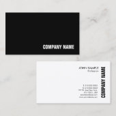 カスタムモダンエレガントプロフェッショナル会社 名刺 (正面/裏面)