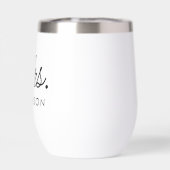 カスタムモダンエレガント婚約 (背面)