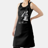 カスタムモダンシェフおもしろいシェイクスピア引用文 エプロン (インサイチュ)