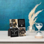 カスタムモダンペット記念写真プラーク フォトプラーク (インサイチュ)