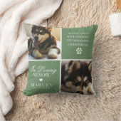 カスタムモダンペット記念写真 クッション (ブランケット)