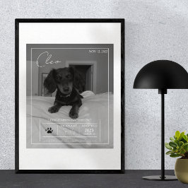 カスタムモダンペット詳細ポートレートプリント フォトプリント           