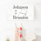 カスタムモダンミニマルパーティー 横断幕 (インサイチュ)