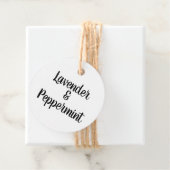 カスタムモダンローソク製品ラベル包装ラベル フェイバータグ (インサイチュ)