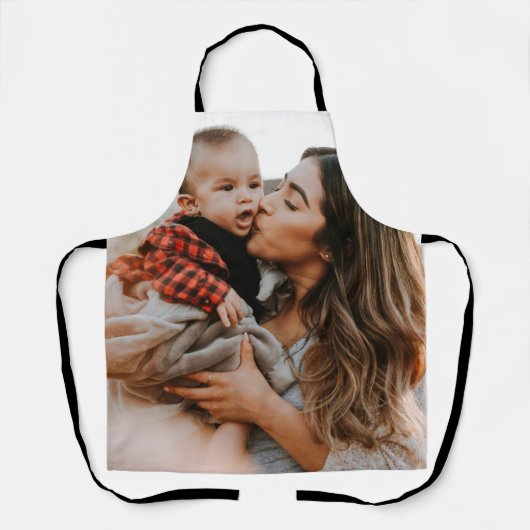 カスタムモダン写シンプル真 エプロン (正面)