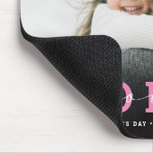 カスタムモダン写真スクリプト「We Love You - Mommy」 マウスパッド (コーナー)