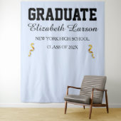 カスタムモダン卒業パーティーの背景 タペストリー (インサイチュ)