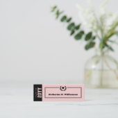 カスタムモダン卒業名カード挿入 コーリングカード (スタンド正面)