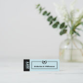 カスタムモダン卒業名カード挿入 コーリングカード (スタンド正面)