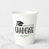 カスタムモダン卒業年級 紙コップ (裏面)