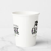 カスタムモダン卒業年級 紙コップ (右)