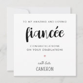 カスタムモダン卒業式 カード (正面)