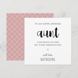 カスタムモダン卒業式 カード