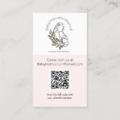 カスタムモダン名刺テンプレート 名刺 (裏面)