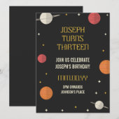 カスタムモダン子供の誕生日 (正面/裏面)
