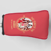 カスタムモダン家族中国のの年末写真 ゴルフヘッドカバー (正面)