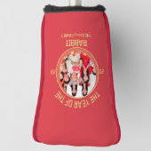 カスタムモダン家族中国のの年末写真 ゴルフヘッドカバー (回転90)