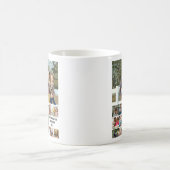 カスタムモダン家族14写真コラージュテンプレート コーヒーマグカップ (中央)