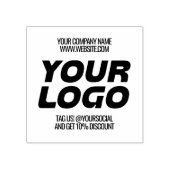 カスタムモダン文字 ラバースタンプ (インプリント)