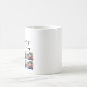 カスタムモダン最高のBrother Ever 13 Photo Collage コーヒーマグカップ (中央)