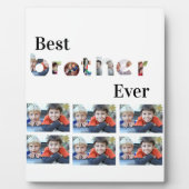 カスタムモダン最高のBrother Ever 13 Photo Collage フォトプラーク (正面)