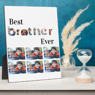 カスタムモダン最高のBrother Ever 13 Photo Collage フォトプラーク
