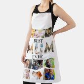 カスタムモダン最高のMum Ever 12写真コラージュ エプロン (インサイチュ)