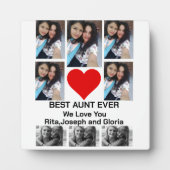 カスタムモダン最高のOlums Ever 8 Photo Collage フォトプラーク (正面)