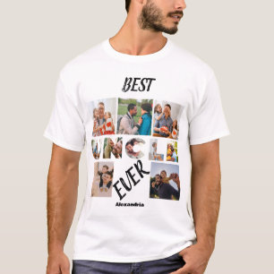 カスタムモダン最高のUngul Ever 10写真コラージュ Tシャツ