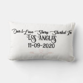 カスタムモダン枕 ランバークッション (裏面)