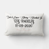 カスタムモダン枕 ランバークッション (正面)