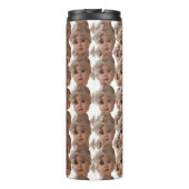 カスタムモダン顔贈り物おもしろい品 タンブラー (裏面)