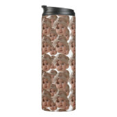 カスタムモダン顔贈り物おもしろい品 タンブラー (回転右)