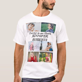 カスタムモダン6フォトコラージュTシャツ Tシャツ
