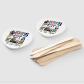 カスタムモダン8フォトコラージュ ハンドファン (組立なし)