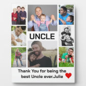 カスタムモダン8フォトコラージュ フォトプラーク (正面)