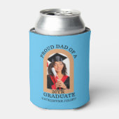 カスタムモダンArch写真誇りを持ったパパ卒業 缶クーラー (缶正面)