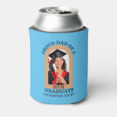 カスタムモダンArch写真誇りを持ったパパ卒業 缶クーラー (缶裏面)