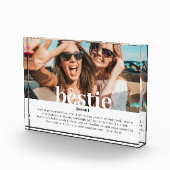 カスタムモダンBestie意味フリ最高のン フォトブロック (右)