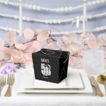カスタムモダンBlack Any Age 50th Birthday Party フェイバーボックス<br><div class="desc">カスタムモダン黒番50歳Any Age Birthday Partyお願いボックス</div>