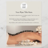 カスタムモダンBusiness Logo広告の写真 チラシ (正面)