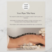 カスタムモダンBusiness Logo広告の写真 チラシ (正面)