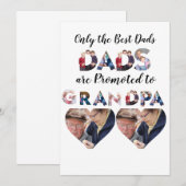 カスタムモダンGrandpa 9 Photo Collage サンキューカード (正面/裏面)