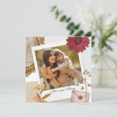 カスタムモダンI Love You Mom Photo (スタンド正面)