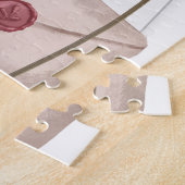 カスタムモダンI Love You Mom Photo ジグソーパズル (側面)