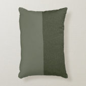 カスタムモダンMoss Green Dual-Tone Accent枕 アクセントクッション (正面(垂直))