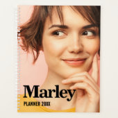 カスタムモダンPhoto Create Your Own Cute プランナー手帳 (正面)