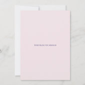 カスタムモダンPink Graduation 2025 Arch Photo サンキューカード (裏面)